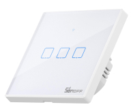 Sonoff Dotykowy włącznik światła WiFi + RF 433 T2 EU TX (3-kanałowy - 1489980 - zdjęcie 2